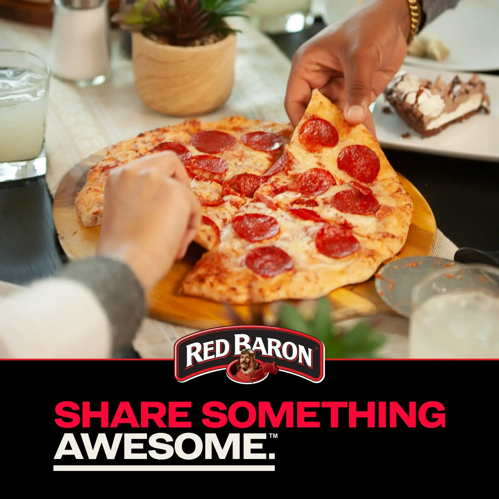 Red Baron Pepperoni Classic Crust Frozen Pizza - Image 3