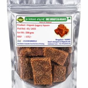 Organic jaggery Square